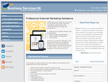 Tablet Screenshot of businessservicesuk.com
